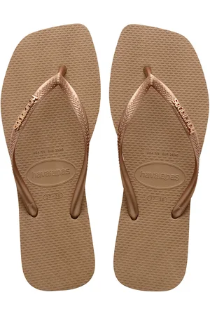Havaianas Tongs Slim Square Logo Metallic
