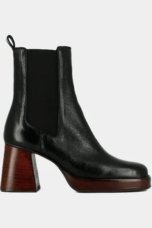 Jonak Bottines Élastiquées En Cuir Becca Plateforme