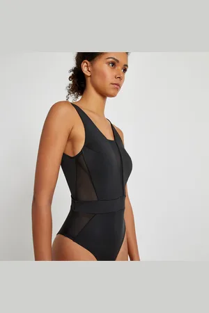 ANNE WEYBURN Maillot De Bain 1 Pièce Empiècements En Tulle