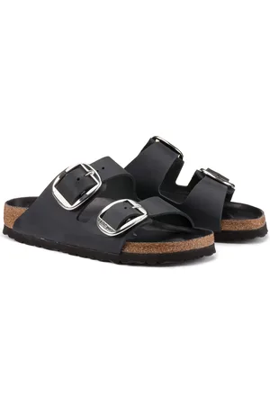 Birkenstock Mules En Cuir Arizona Big Buckle