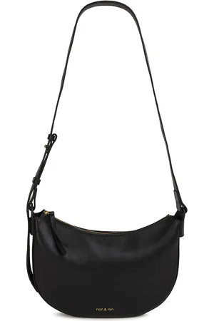 Nat & Nin Sac Porté Épaule En Cuir Lune