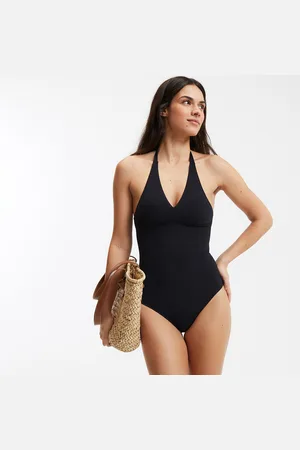 ANNE WEYBURN Maillot De Bain 1 Pièce Foulard Effet Ventre Plat