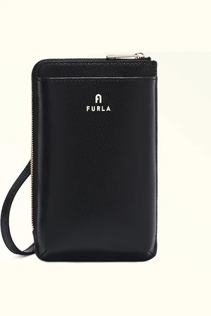 Furla Pochette De Téléphone À Bandoulière En Cuir