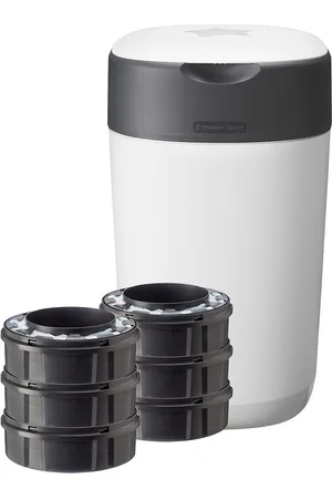 tommee tippee Kit Poubelle À Couches Twist Et Click 6 Recharges