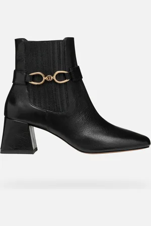 Geox Bottines À Talons Coronilla Cuir