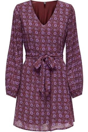 ONLY Robe Courte Imprimée À Nouer