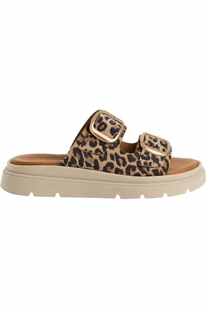 Tamaris Mules Chunky En Cuir