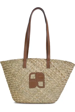 Nat & Nin Sac En Raphia Papaye