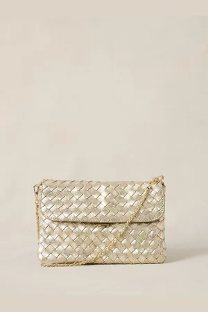 Petite Mendigote Sac En Cuir Tressé Sam