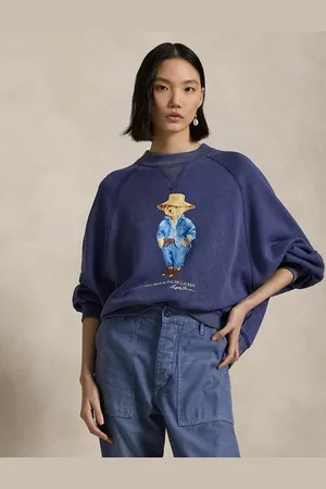 Ralph Lauren Sweat Oversize Col Rond Manches Longues Ourson