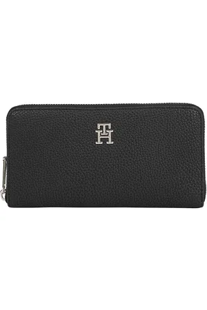 Tommy Hilfiger Portefeuille Zippé Rectangulaire Th Emblem Large