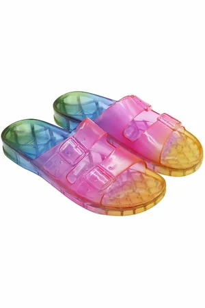 Raffaello Netw Mules Doubles Brides Transparentes Anjo