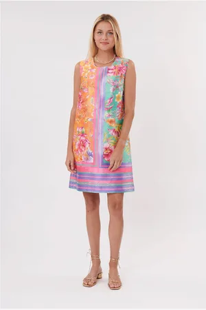 Derhy Robe Tennessee Sans Manches Imprimé Floral