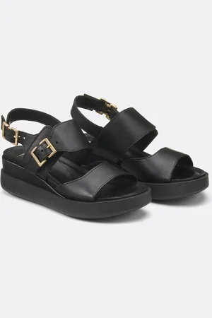 Mjus Sandales Compensées En Cuir