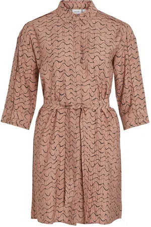 VILA Robe Chemise Imprimée