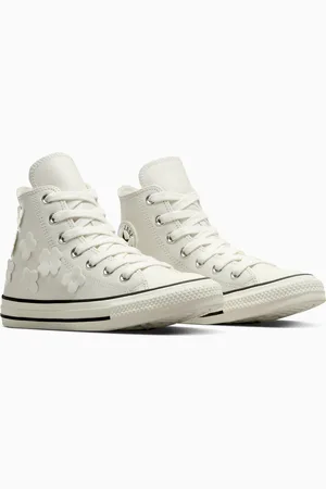 Converse Baskets Cuir All Star Hi Metallic Ballet
