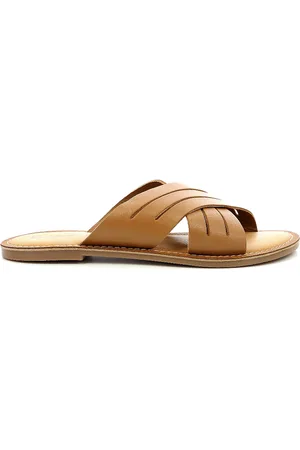 Kickers Mules En Cuir Kick Day