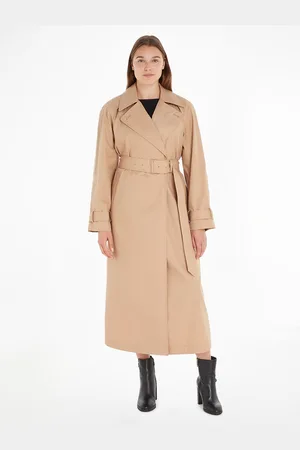 Calvin Klein Trench Long Boutonné