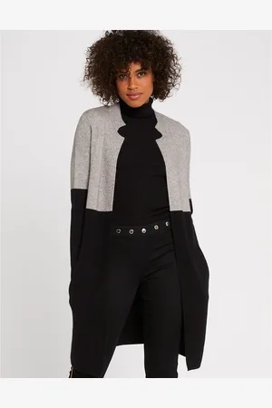 Morgan Gilet Long Bicolore