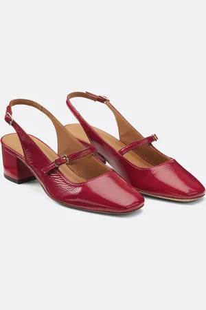 Rivecour Ballerines Slingback En Cuir Vernis N° 424