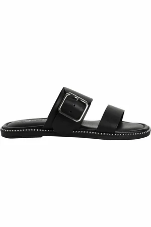 Tamaris Mules Plates En Cuir
