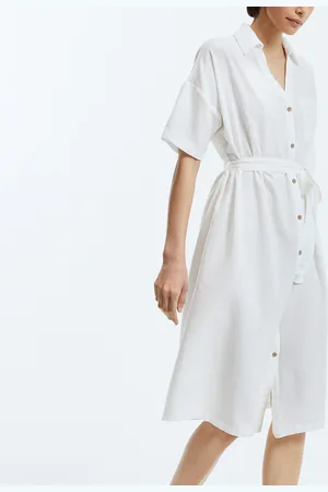 VERO MODA Robe Chemise À Nouer