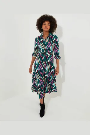 Joe Browns Robe Chemise Imprimée Longueur Midi