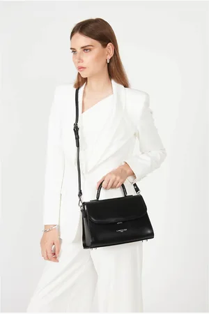 Lancaster Sac À Bandoulière En Cuir M Suave Even