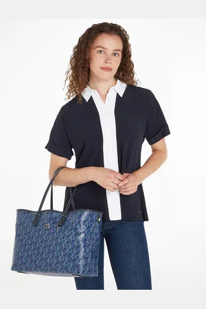 Tommy Hilfiger Sac À Main Tote Bag Imprimé Monogramme