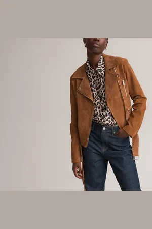 La Redoute Blouson En Cuir Style Motard