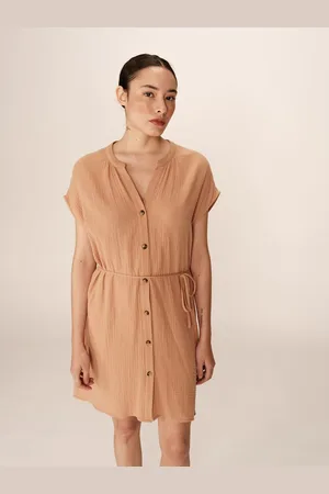 Grace & Mila Robe Courte En Gaze De Coton Rozana