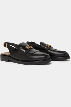 Jonak Mocassins Slingback En Cuir Delphy