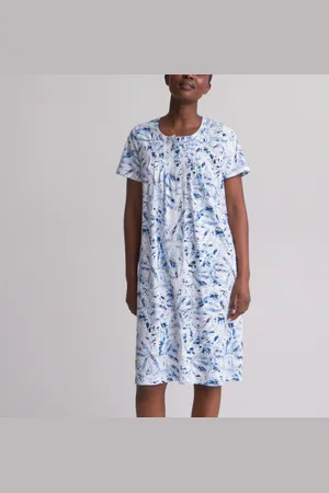 ANNE WEYBURN Chemise De Nuit Imprimée Manches Courtes