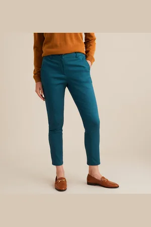 ANNE WEYBURN Pantalon Droit Chino Sergé Stretch