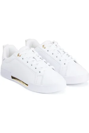 Tommy Hilfiger Baskets Court Chique En Cuir