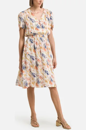 See u soon Robe Manches Courtes Boutonnée