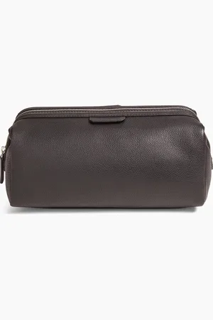 Le Tanneur Trousse de toilette Charles en cuir grainé