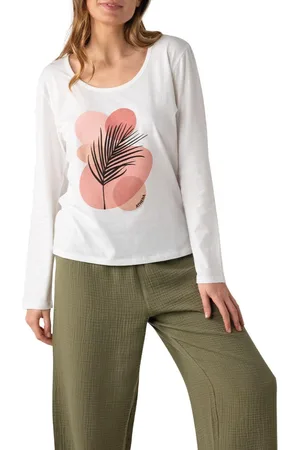 ATHENA Pyjama long femme Easy Coton