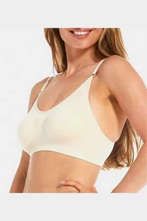 MAGIC Bodyfashion Soutien-gorge Confort Bambou bretelles fines sans armature Beige