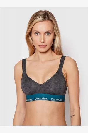 Calvin Klein Bralette logotée sans armatures - en coton