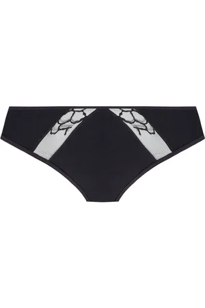 Wacoal Culotte classique noire LISSE en coton