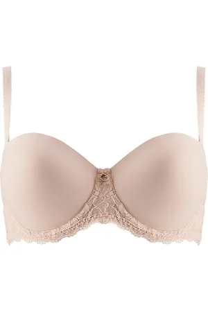 Aubade Soutien-gorge bandeau coque confort beige