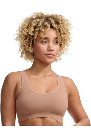 Eminence Brassière femme Active Seamless Adidas Sport - beige