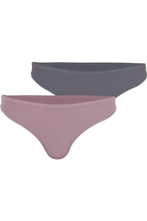 ATHENA Lot de 2 tangas femme Easy Seconde Peau en coton