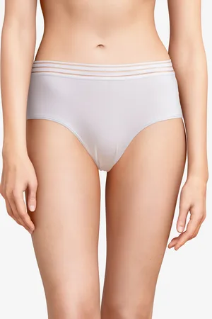 Femilet Culotte haute blanche en coton
