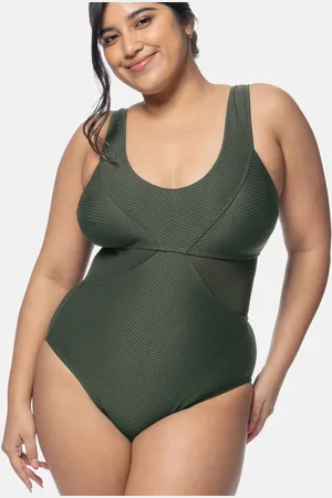Dorina Maillot 1 pièce gainant vert