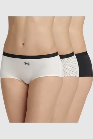 Dim Lot de 3 culottes shorties noirs en coton