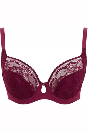 Panache Soutien-gorge Plongeant Armatures à Dentelle Fine