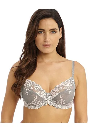 Wacoal Soutien-gorge Classique à armatures - Grise en nylon