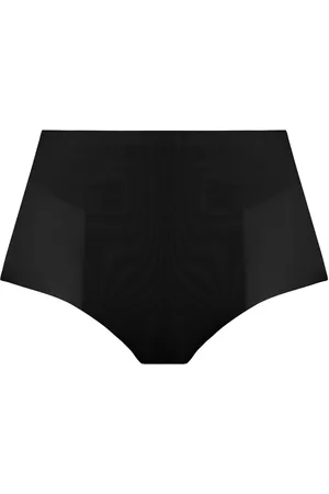 Wacoal Culotte gainante taille haute - Noire en nylon